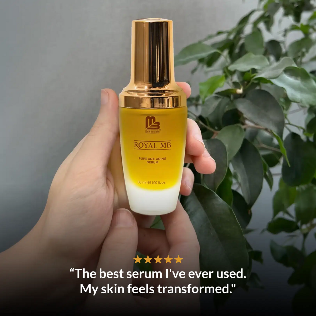 Pure Anti-Aging Serum for Smooth Skin - Royal MB