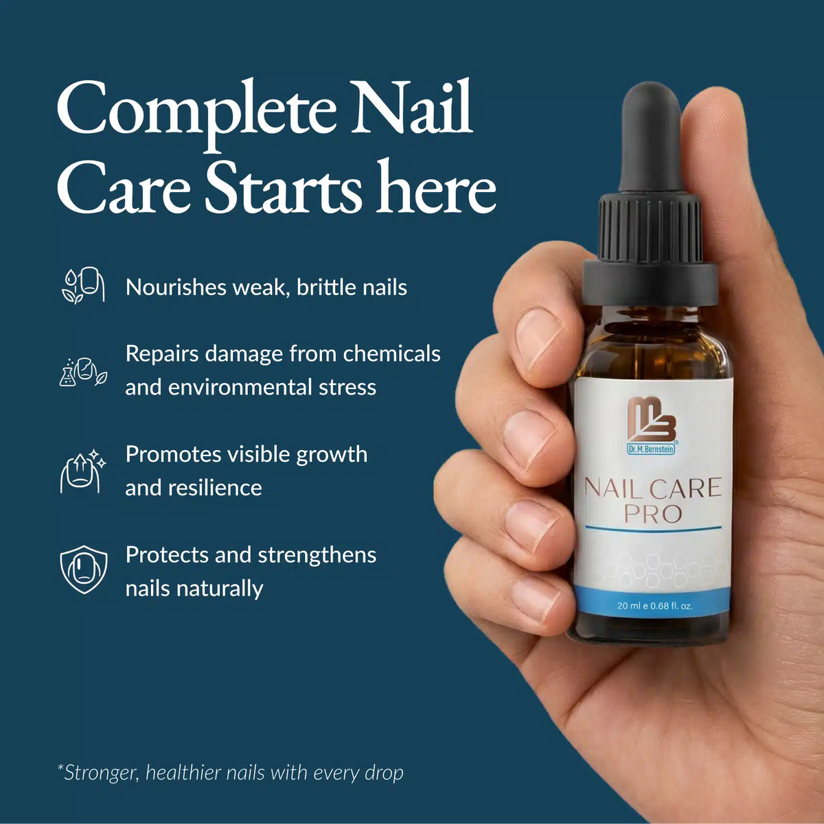 Nail Strengthener and Growth Serum - Nail Care Pro