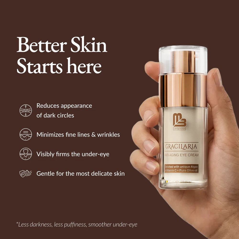 Gracilaria Eye Cream – Dark Circles & Wrinkles | Dr. M. Bernstein