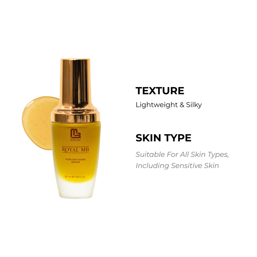 Pure Anti-Aging Serum for Smooth Skin - Royal MB
