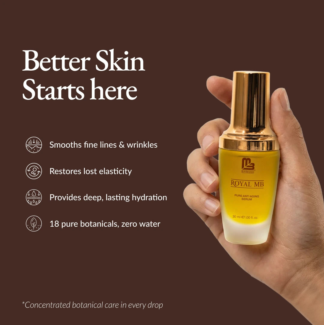 Pure Anti-Aging Serum for Smooth Skin - Royal MB