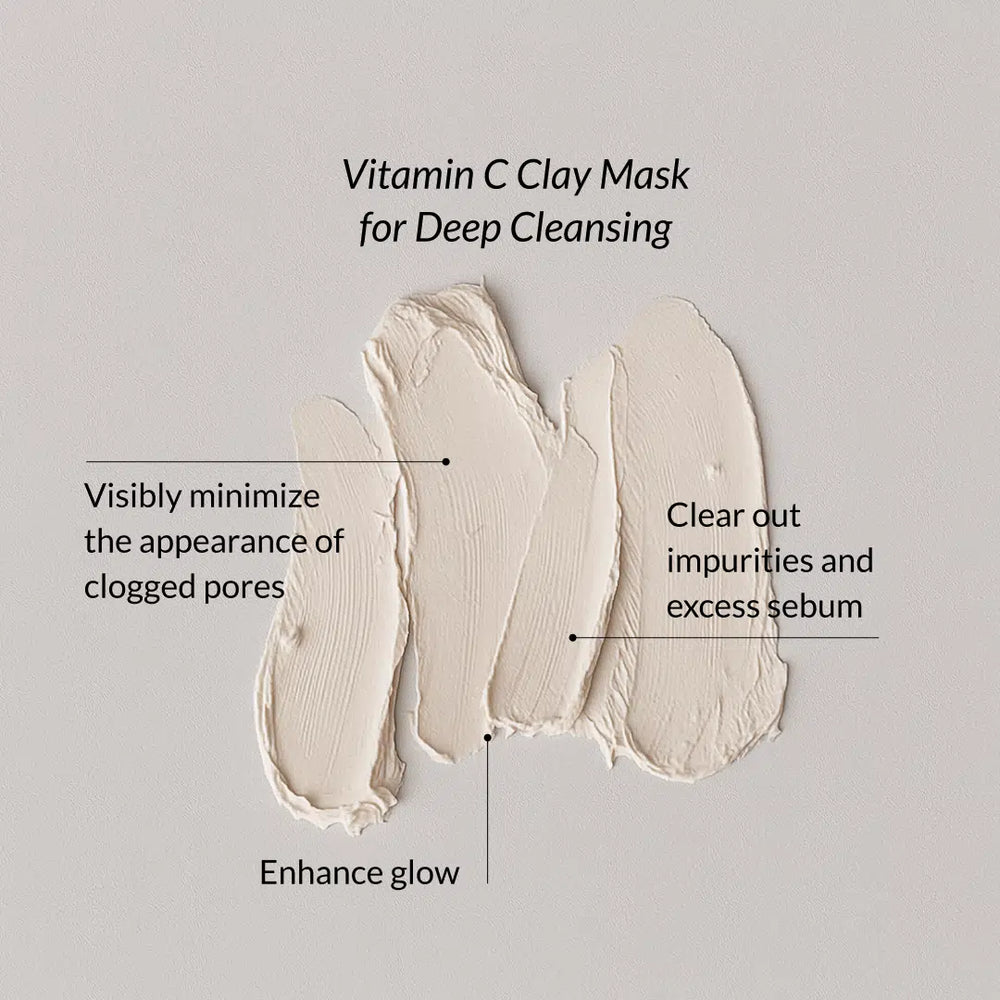 Vitamin C Clay Mask for Deep Cleansing