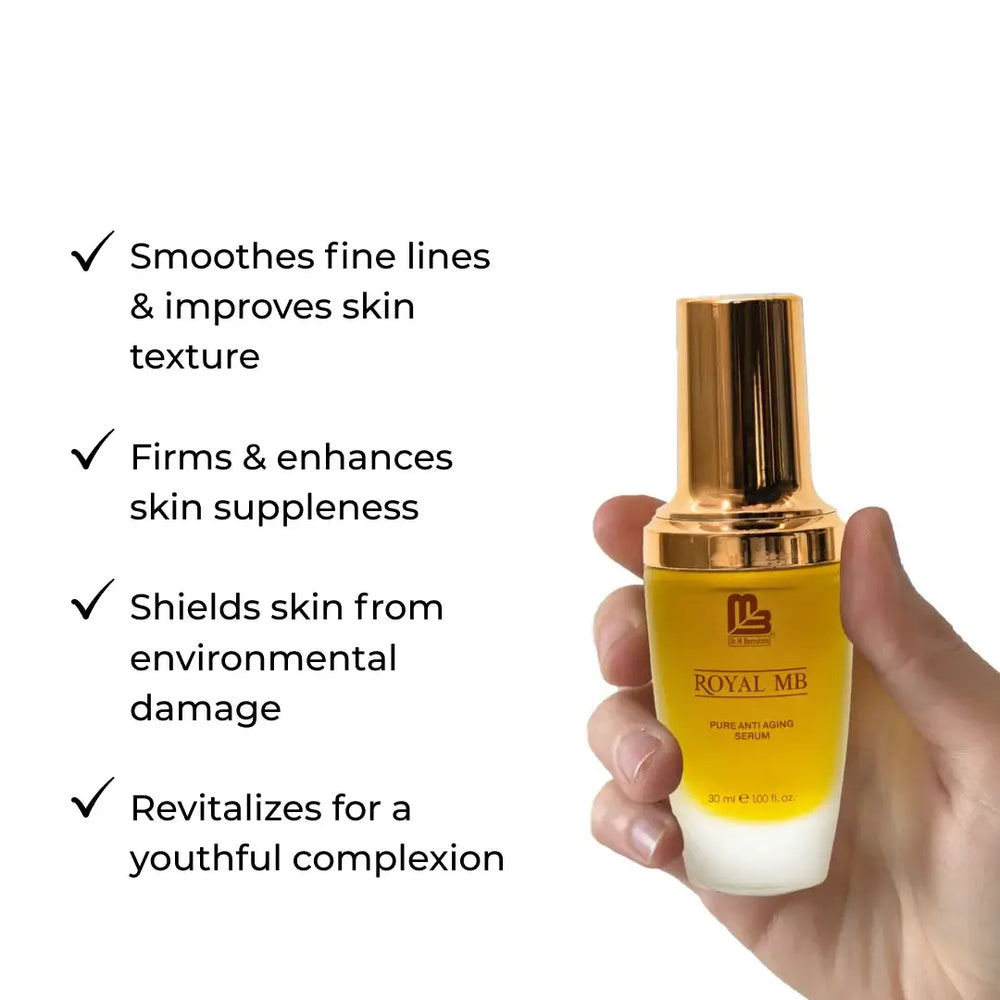 Pure Anti-Aging Serum for Smooth Skin - Royal MB