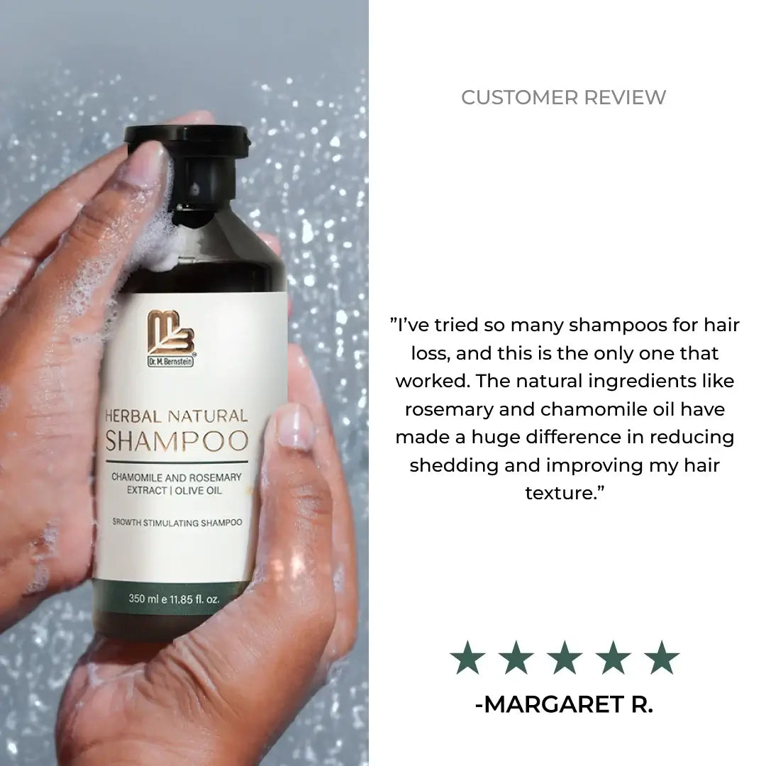 Tea Tree Shampoo for Hair Growth - Herbal | Dr. M. Bernstein